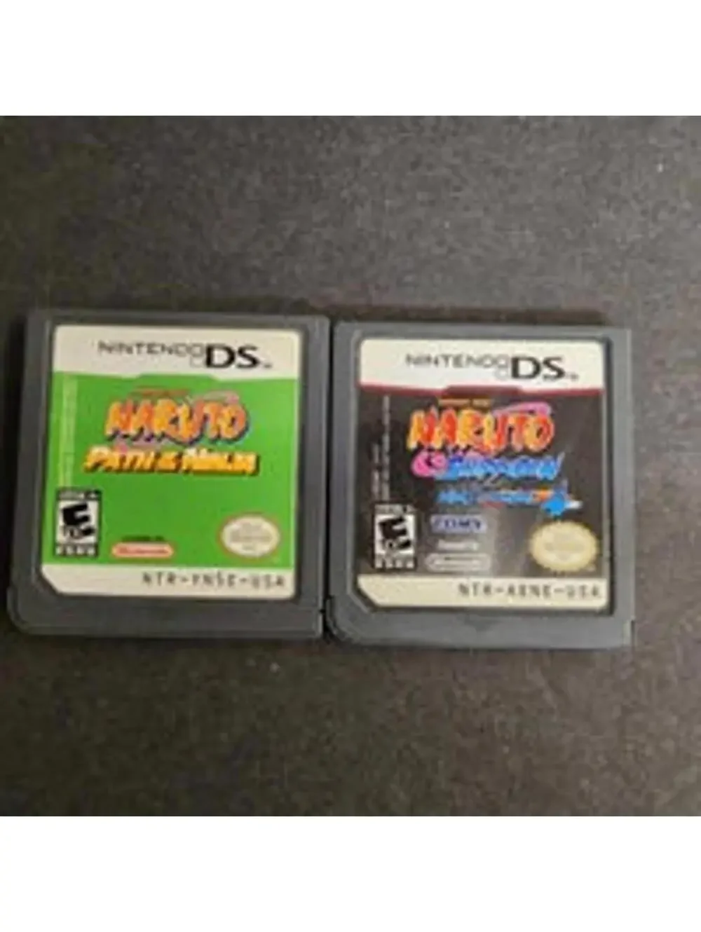 Naruto Shippuden Nintendo DS Games Lot of 2 Path of the Ninja & Ninja Council 4